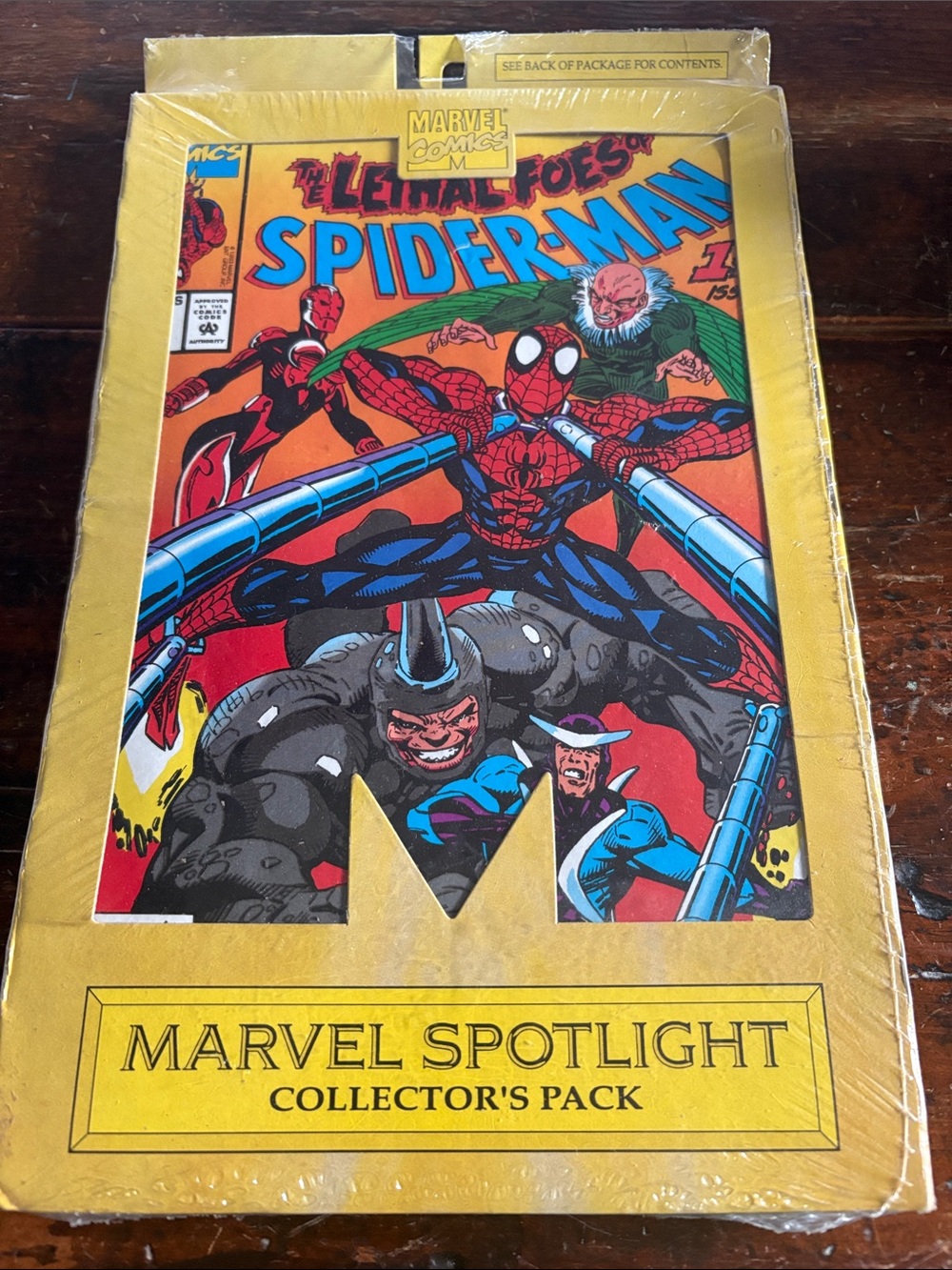 1994 Spider-Man The Lethal Foes Of 1-4 Marvel Spotlight Collector's Pack